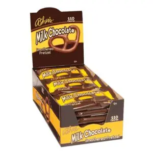 Ashers Counter Display 2 pc Pretzel Milk