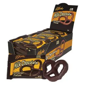 Ashers Counter Display Pretzel Milk (Small)