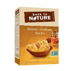 Back to Nature Cookies Honey Graham Sticks