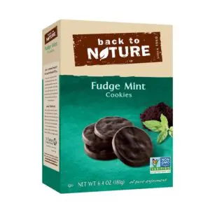 Back to Nature Cookies Fudge Mint