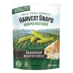 Calbee Harvest Snaps Parmesan Roasted Garlic