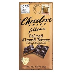 Chocolove Salted Almond Butter Dark Chocolate 55%