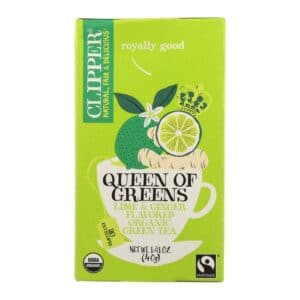 Clipper Organic Tea Queen of Greens Lime & Ginger