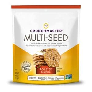 Crunchmaster Multi-Seed Crackers - Roasted Garlic
