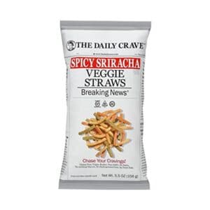 The Daily Crave Veggie Straws Spicy Sriracha