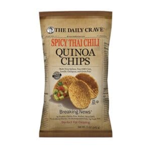 The Daily Crave Quinoa Chips Spicy Thai Chili