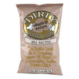 Dirty Chips Small Lightly Salted (Sea Salted) (