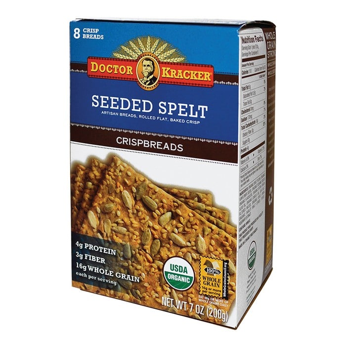 Doctor Kracker Flatbread Seeded Spelt 1 Doctor Kracker Flatbread Seeded Spelt