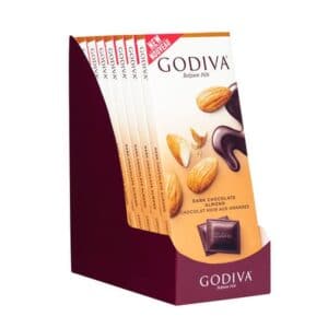 Godiva Dark Chocolate Almond (10/3.10 oz)