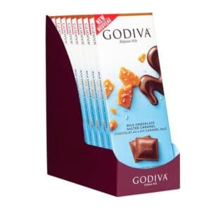 Godiva Milk Chocolate Salted Caramel (10/3.10 oz)
