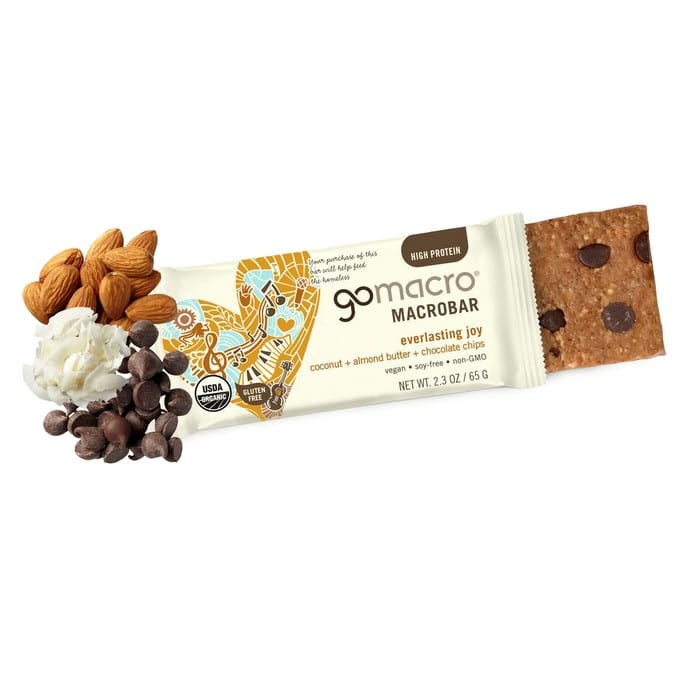Go Macro Bar Coconut, Almond Butter & Chocolate Chip( 1 Go Macro Bar Coconut, Almond Butter & Chocolate Chip(