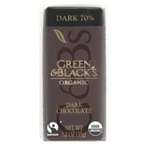 G & B Organic Dark Chocolate 70% Impulse Bar (#225)