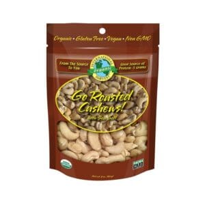 Intl Harvest Organic Go Roasted Cashews