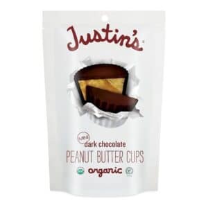 Justins Dark Chocolate Mini Peanut Butter Cups Bag