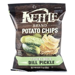 Kettle Chips Thick Bold Dill Pickle, Small