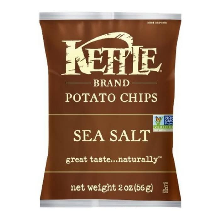 Kettle Chips Salted (Sea Salt), Small 1 Kettle Chips Salted (Sea Salt), Small