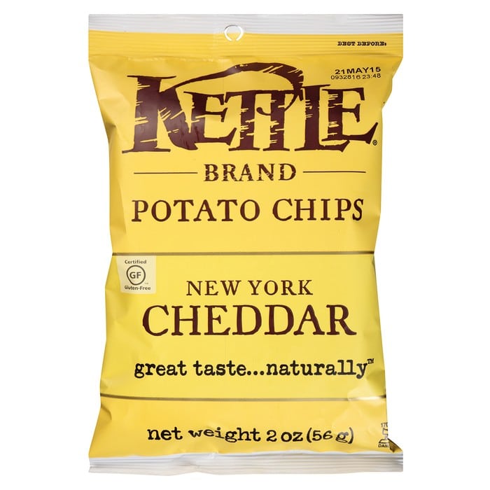 Kettle Chips New York Cheddar, Small 1 Kettle Chips New York Cheddar, Small