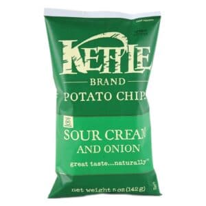 Kettle Chips Sour Cream & Onion, Large