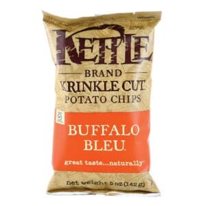 Kettle Chips Krinkle Buffalo Blue, Large