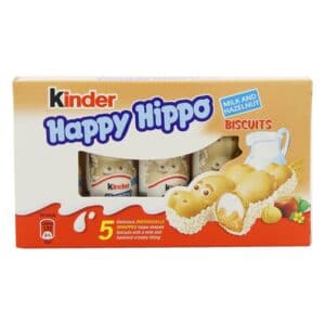 Kinder Happy Hippo Milk & Hazelnut Biscuits