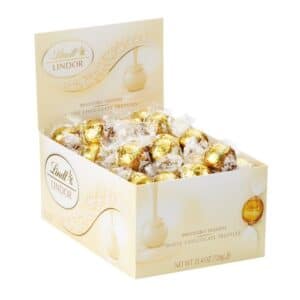 Lindt Truffles White Single Serve (Yellow)