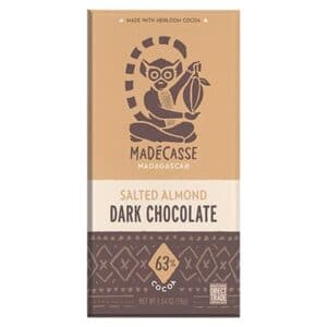Madecasse Org. Heirloom Chocolate Salted Almond 63%