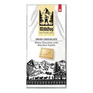Milkboy Swiss White Chocolate with Bourbon Vanilla