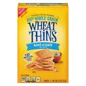 Nabisco Wheat Thins Hint of Salt