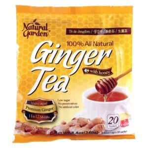 Natural Garden Ginger Tea Honey (24 bags/20 sachets)