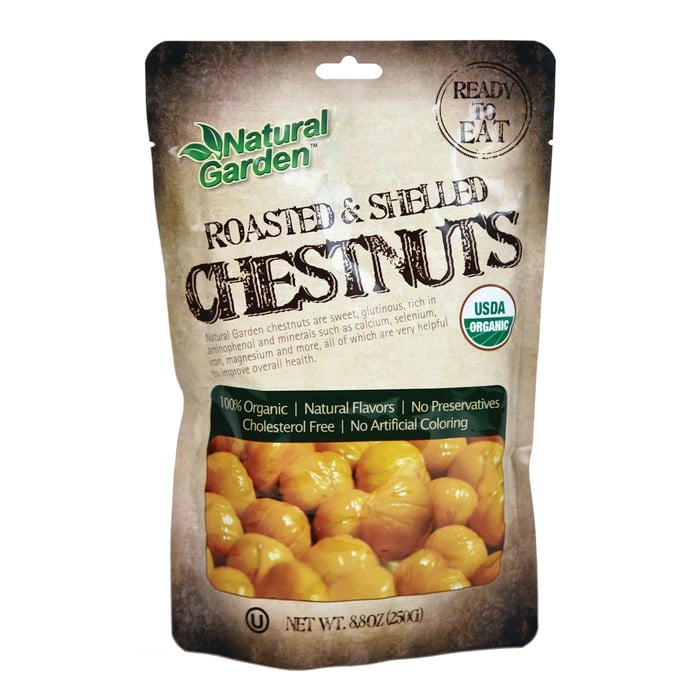 Natural Garden Roasted Chestnut Organic (Large) 1 Natural Garden Roasted Chestnut Organic (Large)