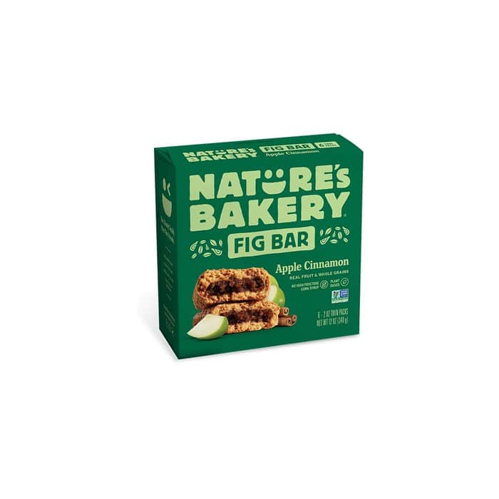 Nature's Bakery Whole Wheat Apple Cinnamon Fig Bar 1 Nature's Bakery Whole Wheat Apple Cinnamon Fig Bar