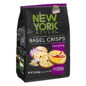 New York Style Bagel Crisps - Everything
