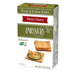 Partners Crackers Sweet Onion