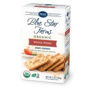 Partners Blue Star Farms Org Crackers Whole Wheat