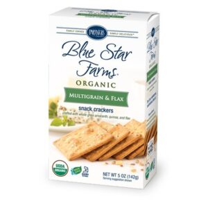Partners Blue Star Farms Org Crackers Multi-Grain & Flax