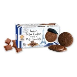 Pierre French Butter Cookies Coated w/Milk Chocolate