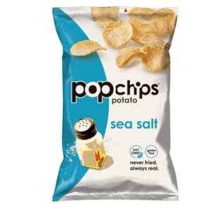 Popchips Potato Chips Large Sea Salt