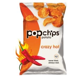 Popchips Potato Chips Large Crazy Hot