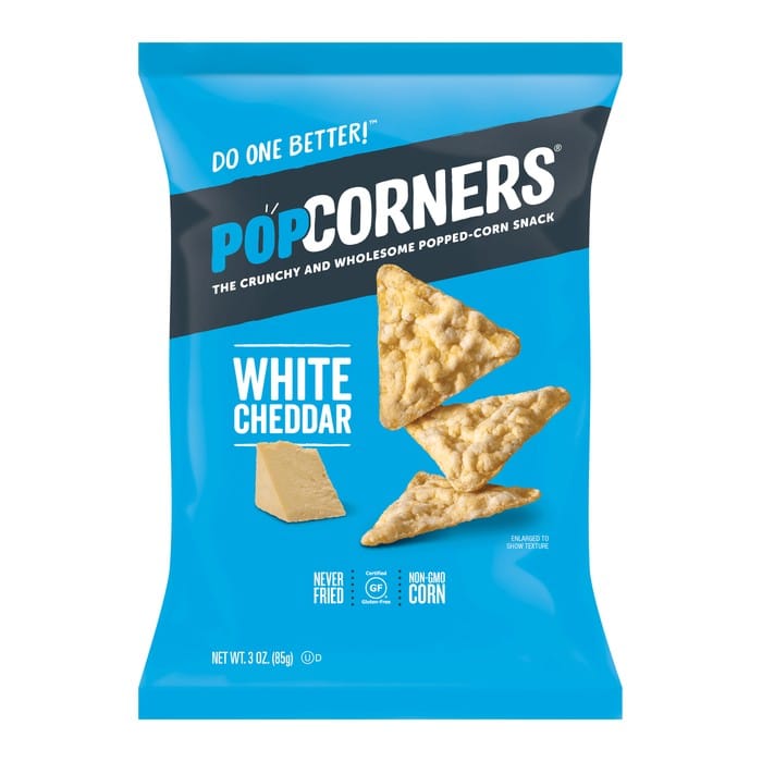 POPCORNERS Large White Cheddar 1 POPCORNERS Large White Cheddar