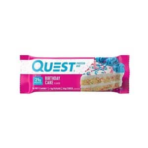 Quest Protein Bar Birthday Cake