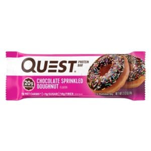 Quest Protein Bar Chocolate Sprinkled Doughnut