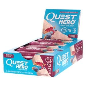 Quest Protein Bar Hero Blueberry Cobbler
