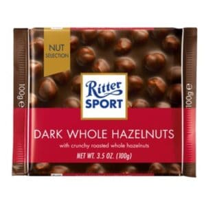 Ritter Dark Choco Whole Hazelnuts