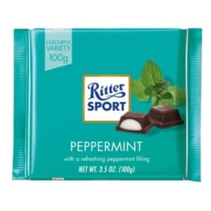 Ritter Dark Chocolate w/Peppermint
