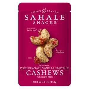 Sahale Pouch Cashews with Pomegranate, Vanilla
