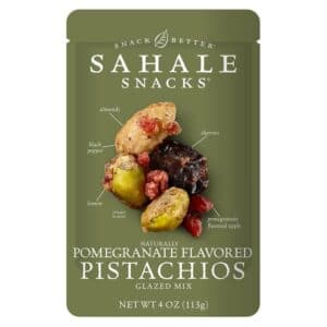 Sahale Pouch Pomegranate Pistachios, Premium