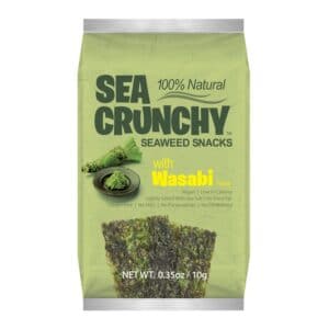 Seacrunchy Seaweed Snacks with Wasabi