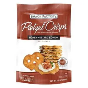 Snack Factory Pretzel Crisps Honey Mustard & Onion (12/7.20 oz)