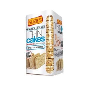 Suzies Organic Thin Cakes Spelt & Flaxseeds