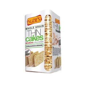 Suzies Organic Thin Cakes Corn, Quinoa & Sesame